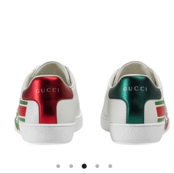 Gucci | Interlocking G Ace Sneakers Size 10.5 NEW - Picture 3 of 12